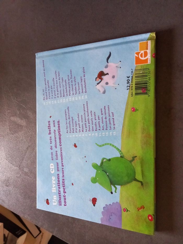 Livre + CD. Les premières comptines des tout petits - photo numéro 2