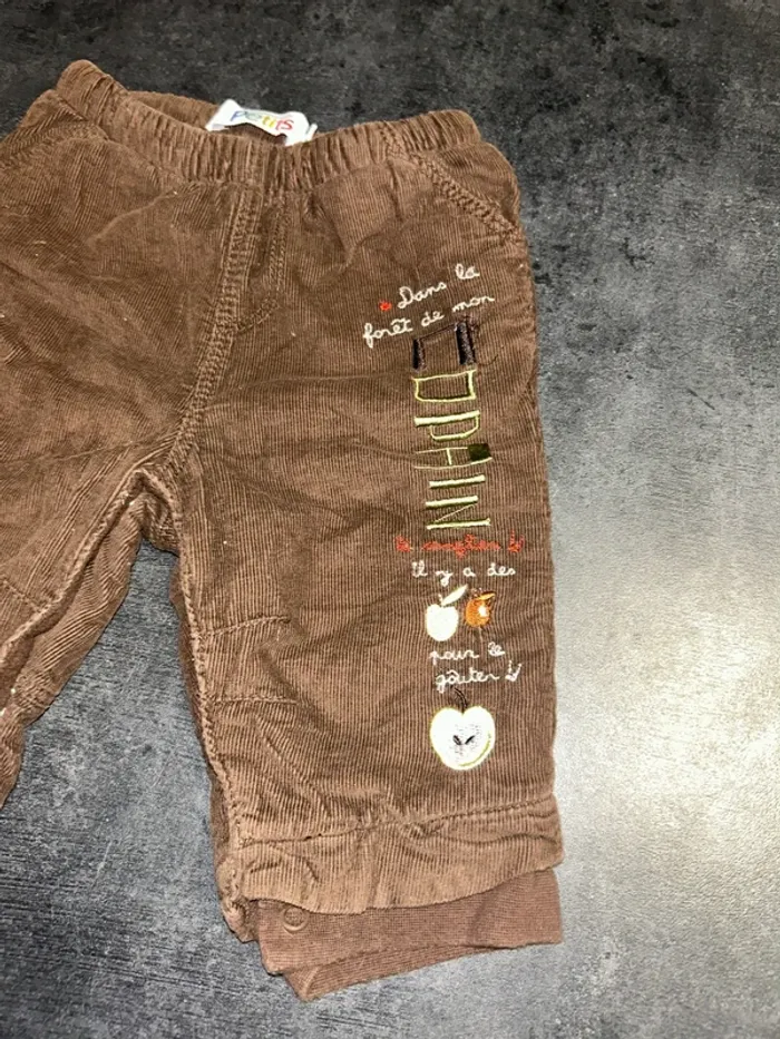 Pantalon velour - photo numéro 2