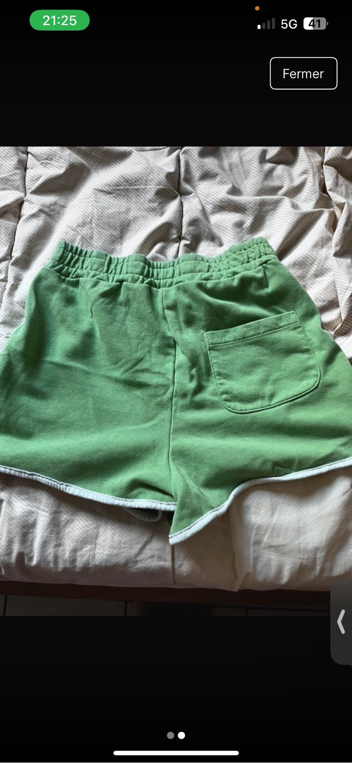 Short vert clair - photo numéro 2