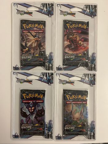Pokémon artset blister Soleil et Lune : Ultra Prisme