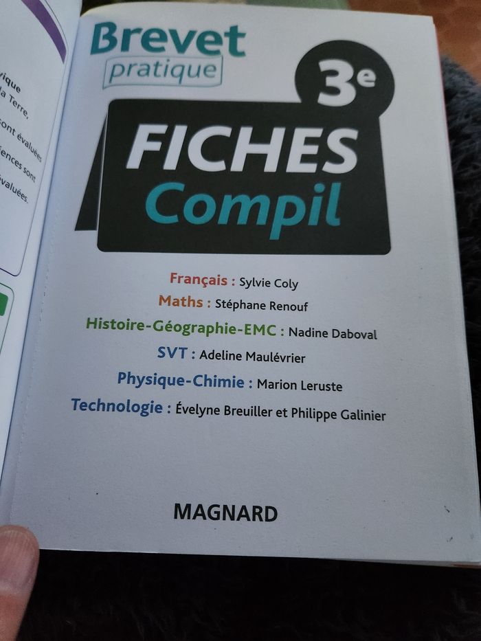 Brevet pratique. Fiches compil 3emr - photo numéro 3