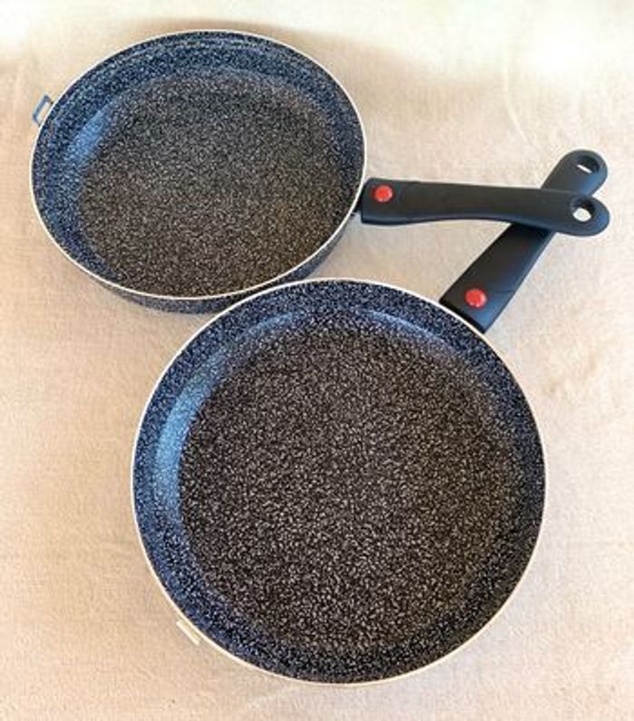 Poêle double à omelette ou tortilla - photo numéro 3