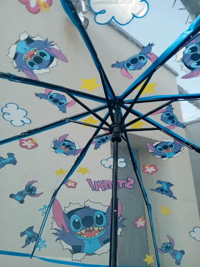 Parapluie stitch transparent neuf - photo numéro 4