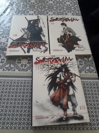 Manga - The Swordman tome 1, 3 et 9