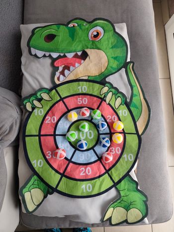 Jeu de cible dinosaure