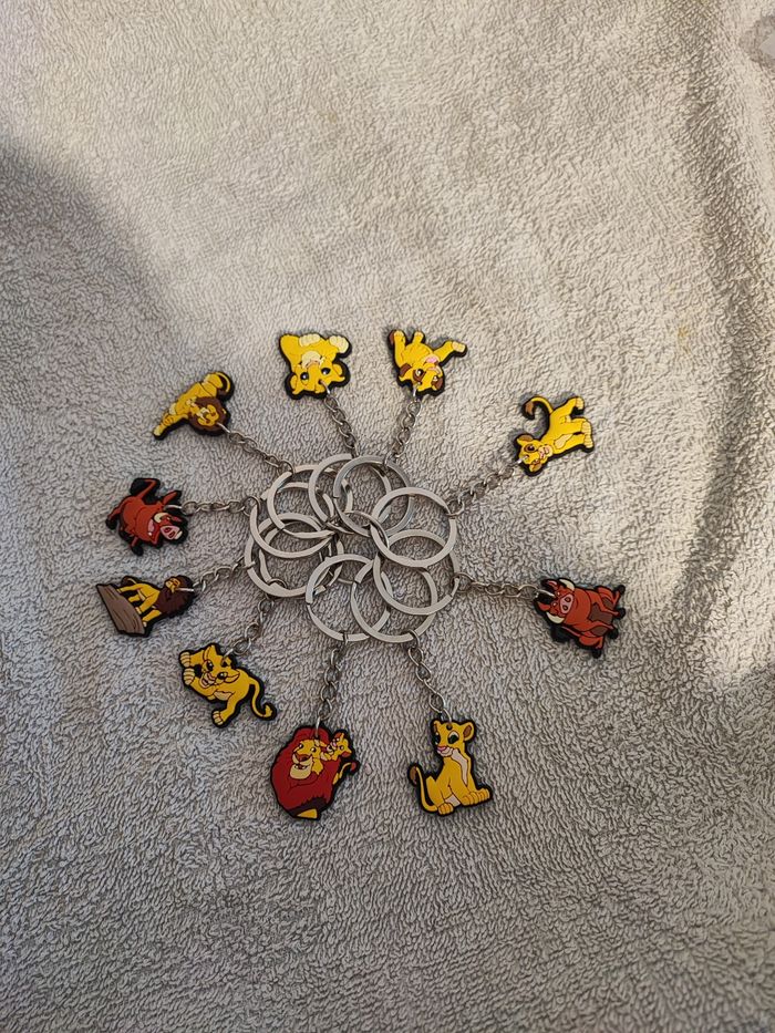 Porte clé roi lion