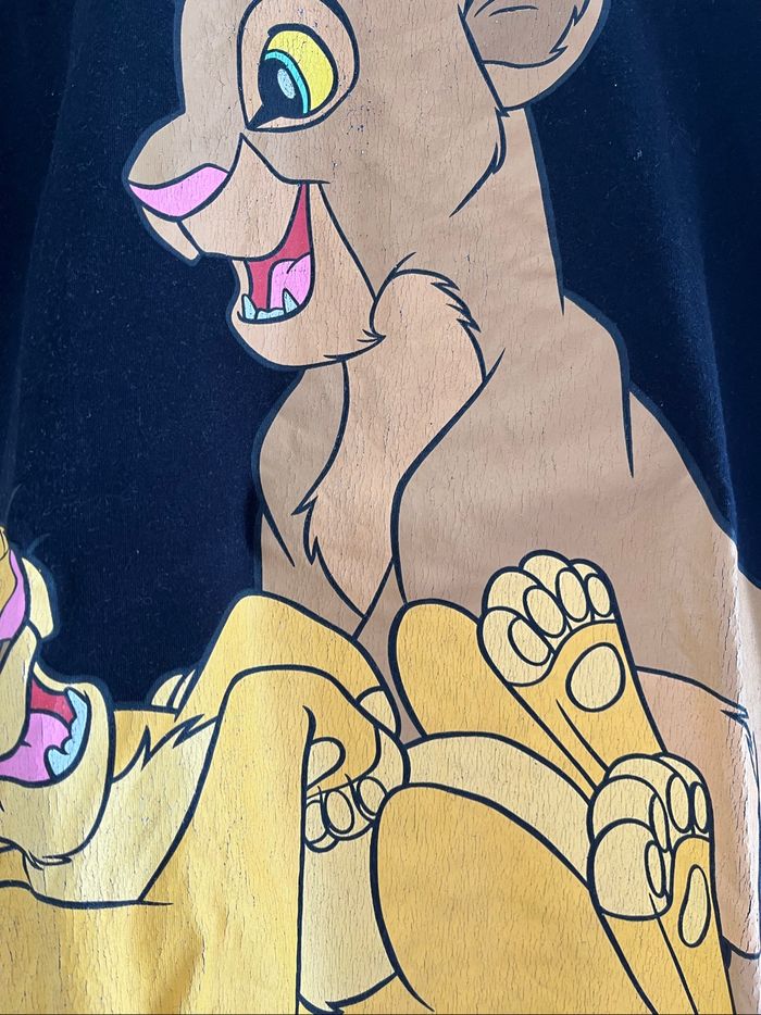 Tee shirt / chemise de nuit le roi lion disney - photo numéro 2