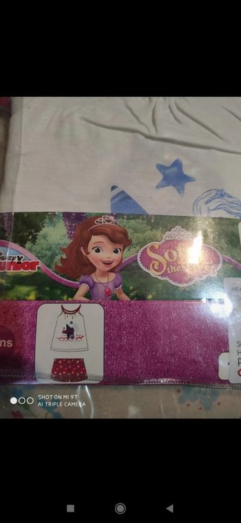 Pyjama short fille Sofia