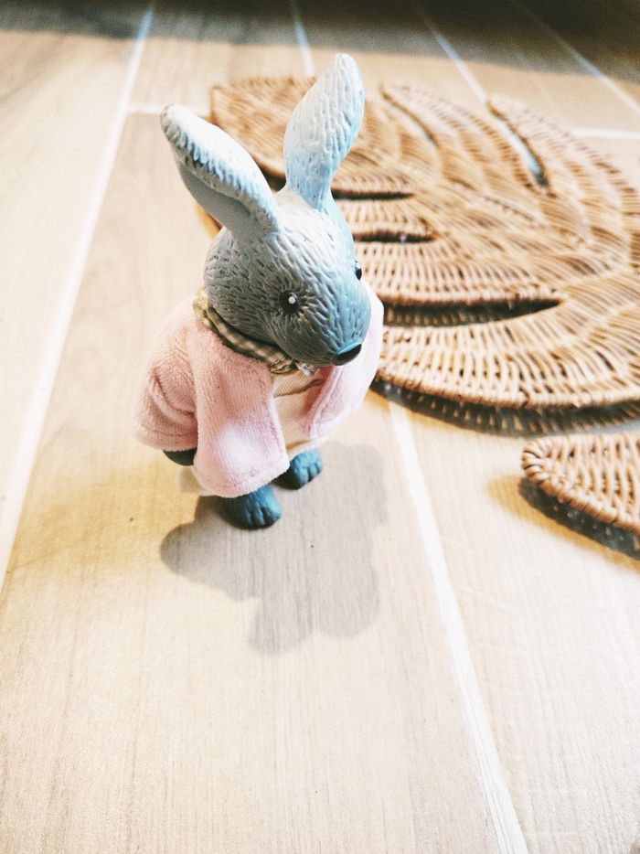 🐰Poupée petite lapine en robe  Les copains de la forêt marque Berchet - photo numéro 5