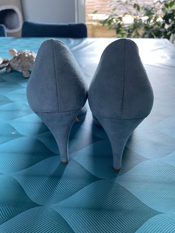 Escarpin bleu - photo numéro 6