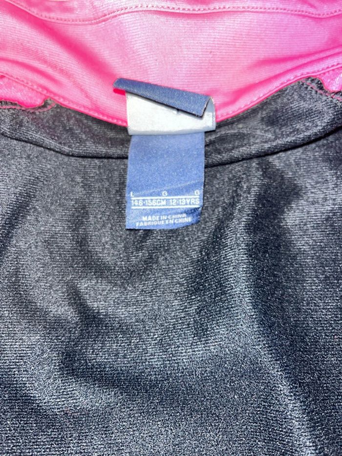 Gilet Nike noir rose enfant fille 12-13 ans - photo numéro 6