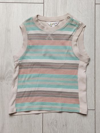 Débardeur rayures bleu