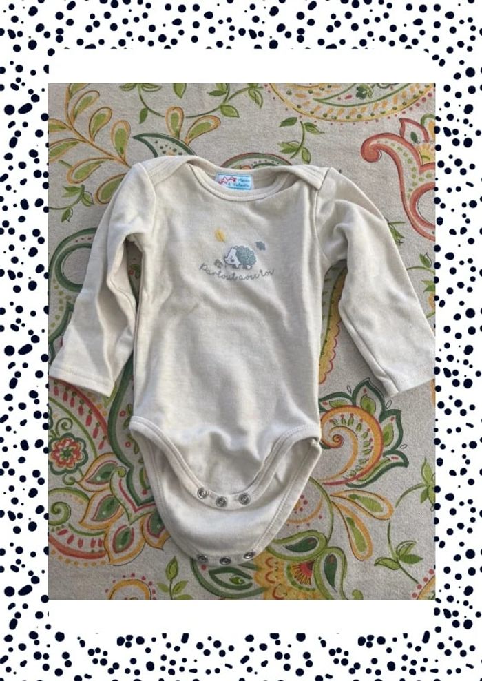Lot de 6 bodies taille 6 mois - photo numéro 2