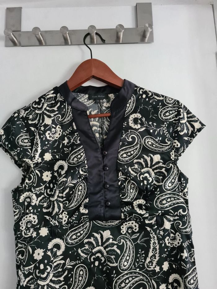 Chemise satinée Kiabi - photo numéro 3