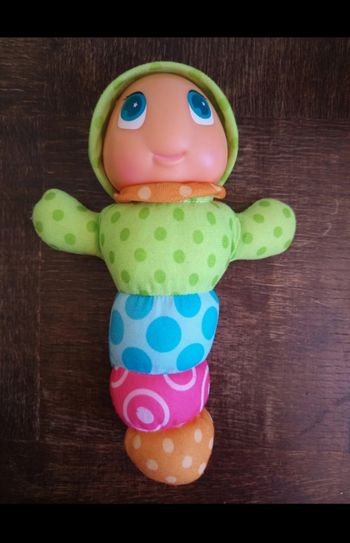 Peluche chenille lumière