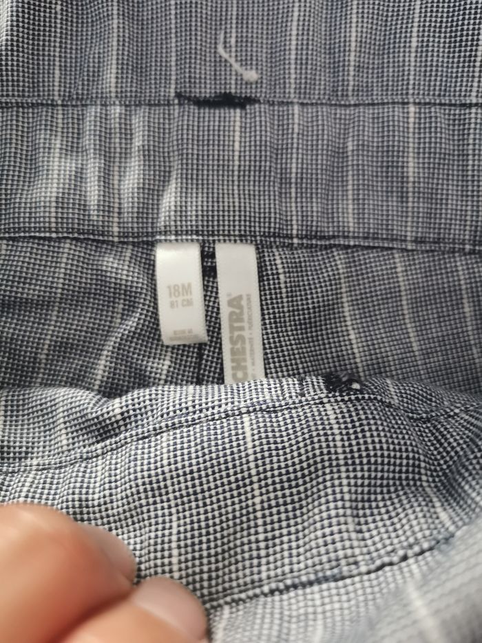 Salopette légère bébé garçon 18mois orchestra tbe - photo numéro 3