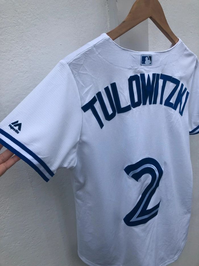 Maillot Majestic Blue Jays Toronto MLB made in USA ! - photo numéro 14