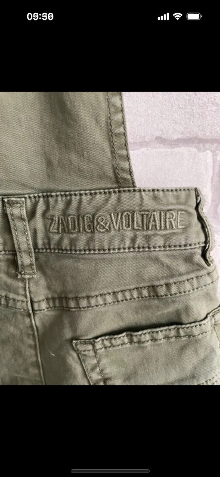 Salopette short zadig et voltaire taille 4 ans - photo numéro 3
