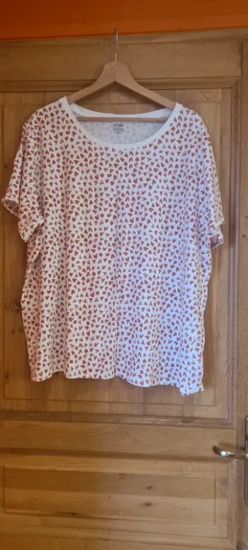 T-shirt coeur Kiabi