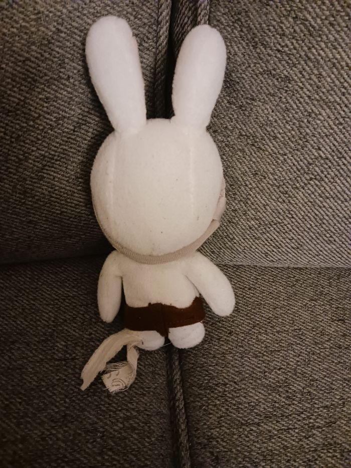 Doudou lapin crétin - photo numéro 2