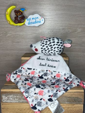 MD173 doudou hérisson 🦔 mots d’enfants