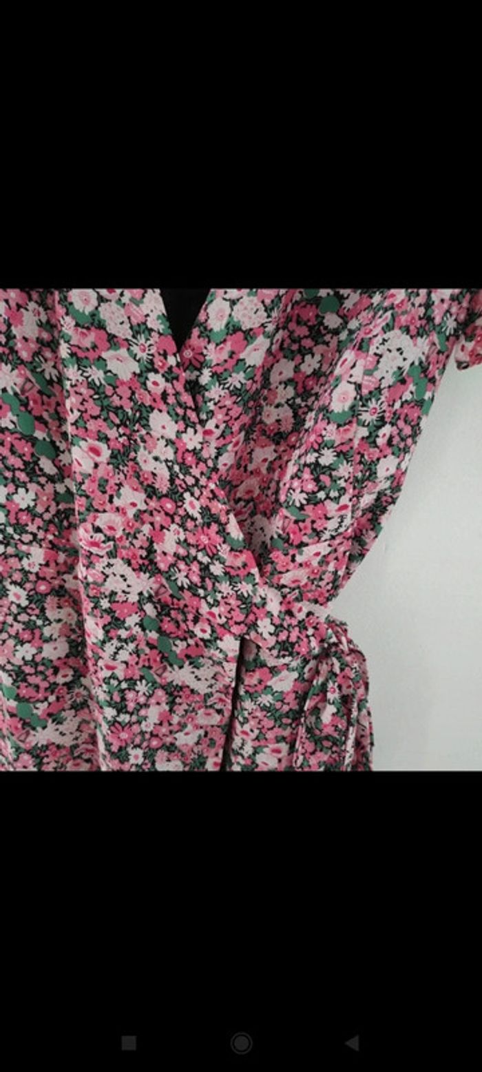 Magnifique robe portefeuille Lili & Lala neuve sans étiquette taille S - photo numéro 2