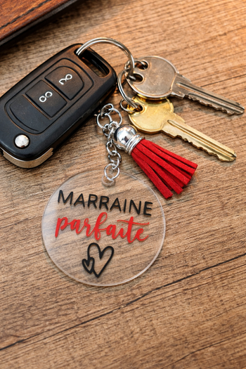 Porte-Clés Marraine parfaite