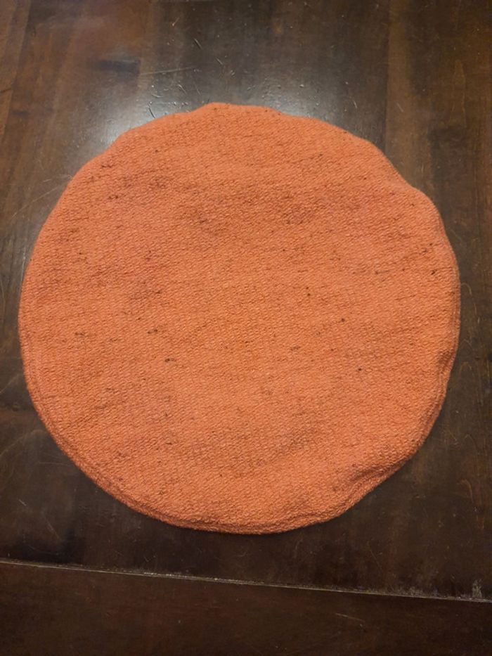 Béret Sugar laine/coton couleur corail 56cm - photo numéro 10