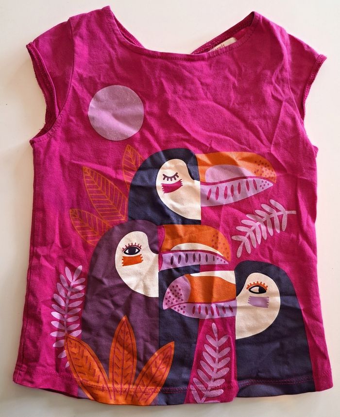 T-shirt MC fille 3 ans TBE - photo numéro 2