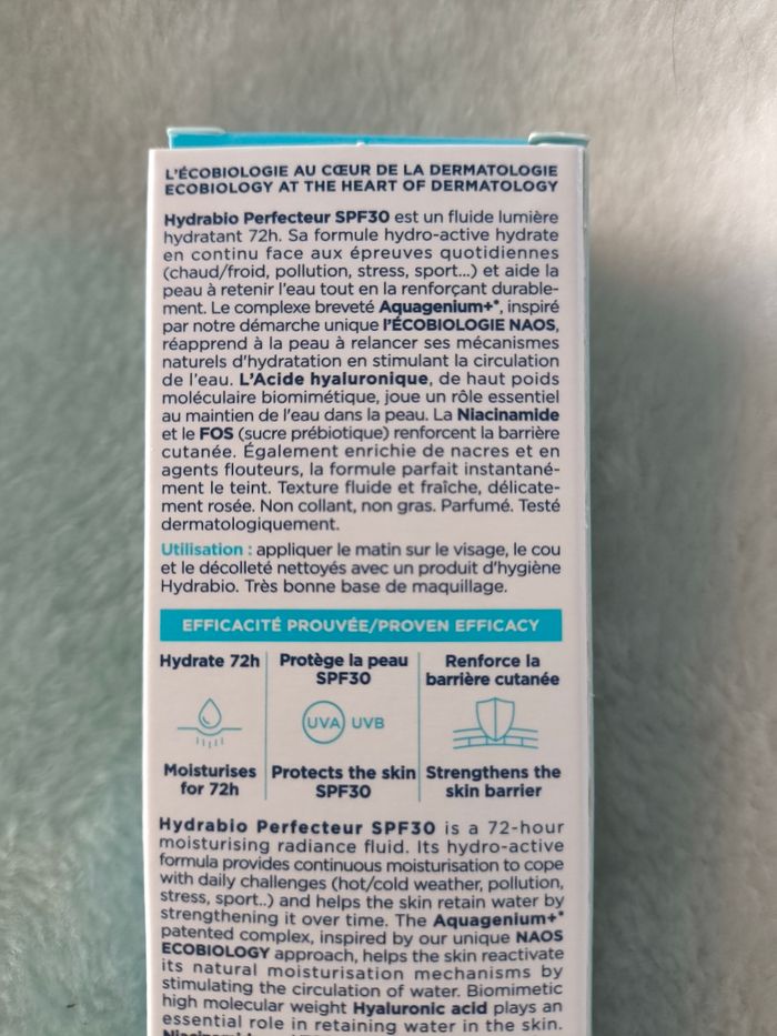 [Bioderma] hydrabio perfecteur spf30 40ml - photo numéro 2