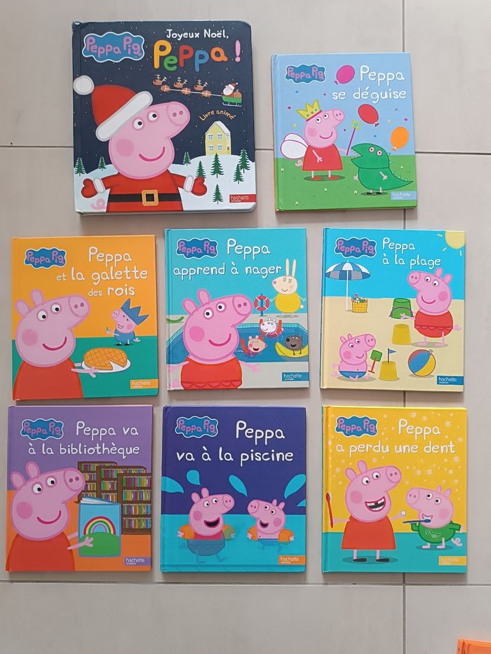 Livres Peppa pig