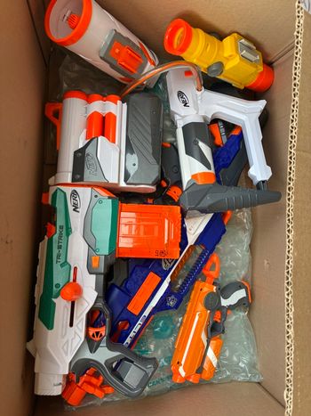Lot de nerf pistoled 