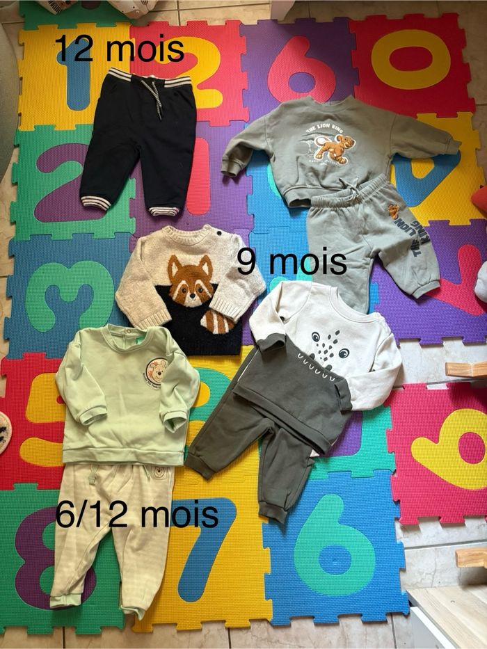 Lot de vêtements bébé/garçon 9/12 mois - photo numéro 8