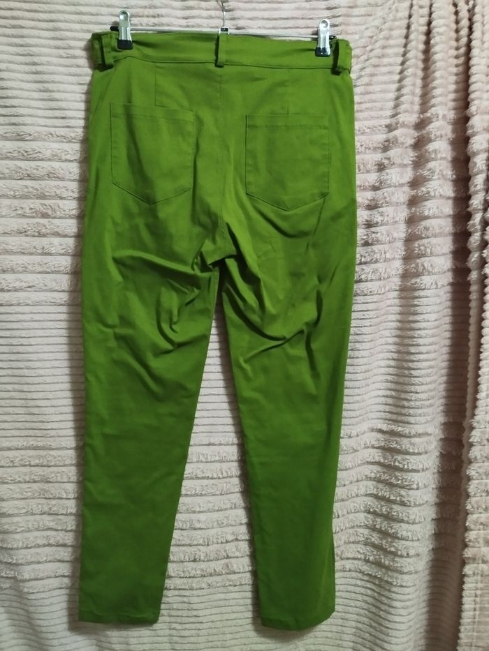 Jean vert - photo numéro 3