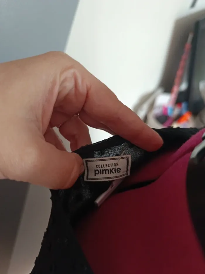 Robe noire porte feuille pimkie - photo numéro 3