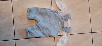 Ensemble salopette bleue