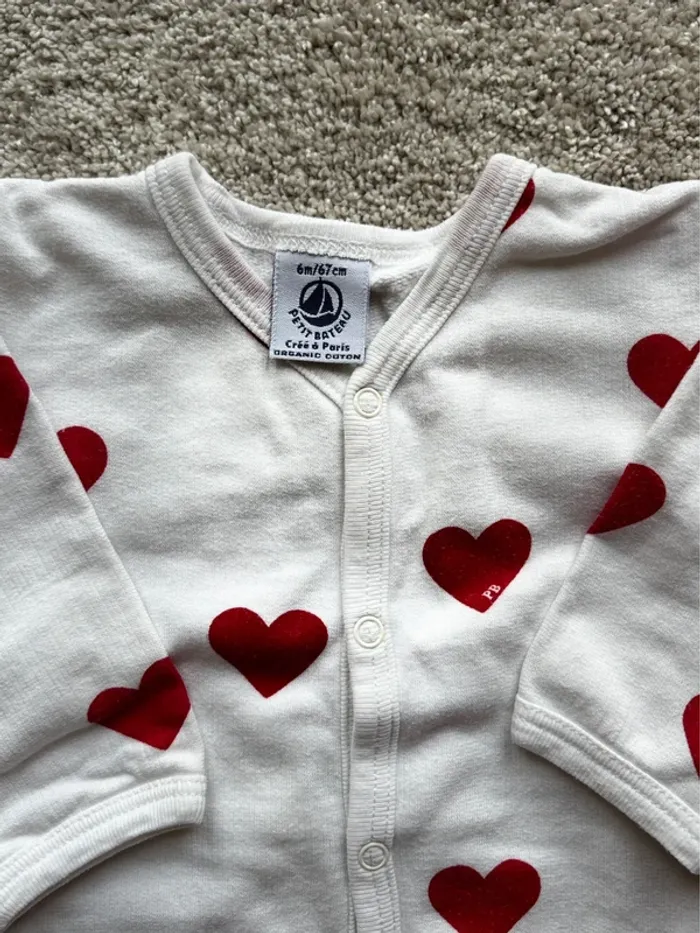 Pyjama Petit Bateau – Taille 6 mois - photo numéro 2