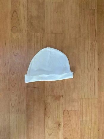 Bonnet de naissance - Blanc - Inextenso - Taille Unique