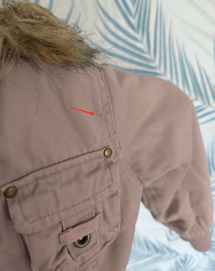 🌸 Manteau à capuche - Okaïdi - 4 ans 🌸 - photo numéro 4