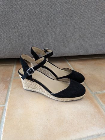Sandales compensées espadrilles - San Marina - 38