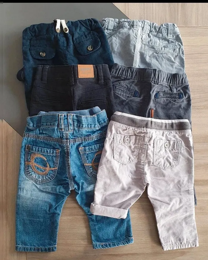 Lot de 6 pantalons 3 mois - photo numéro 6