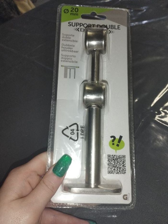 Embout tringle a rideau