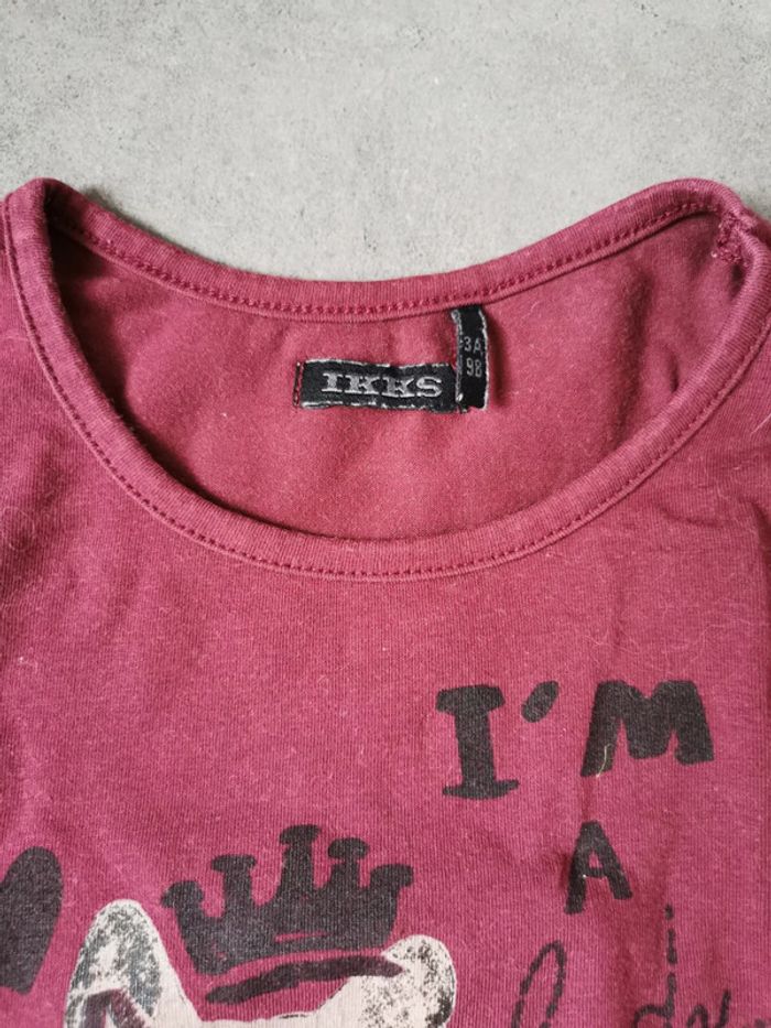 Tee-shirt 3 ans ikks - photo numéro 2