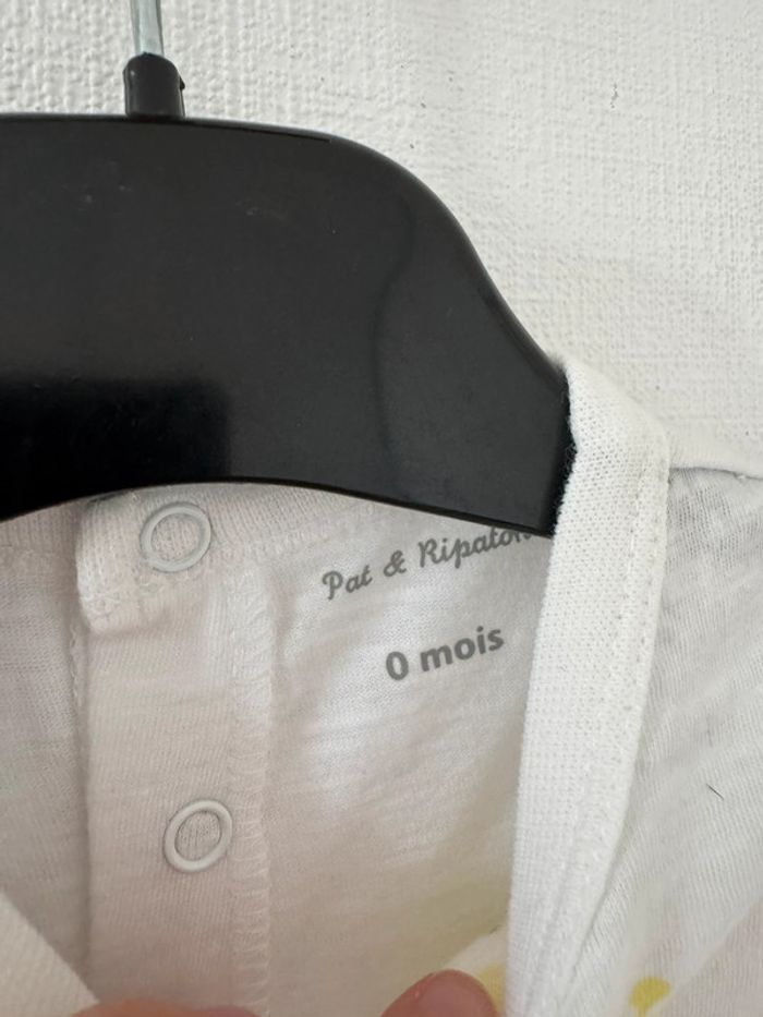 Tee shirt manches longues - taille 0 mois 🌼 - photo numéro 2