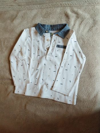 Polo manches longues