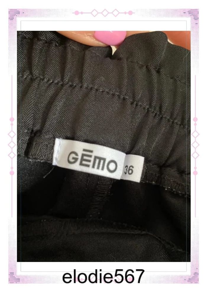 Short fluide noir gémo - photo numéro 2