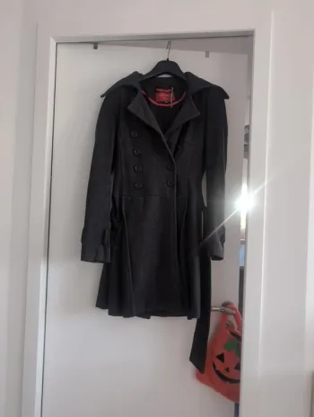Manteau croisé vintage très chaud