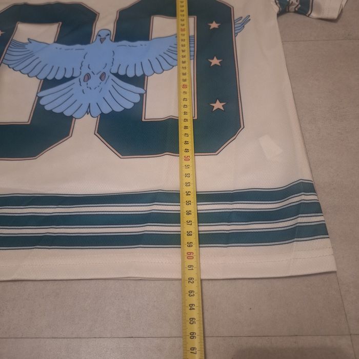 Maillot Peacelove 🇨🇵 Y2K Rétro Graphic 90s-2000s - Taille 🇨🇵 Streetwear Unisexe Oversize - photo numéro 4