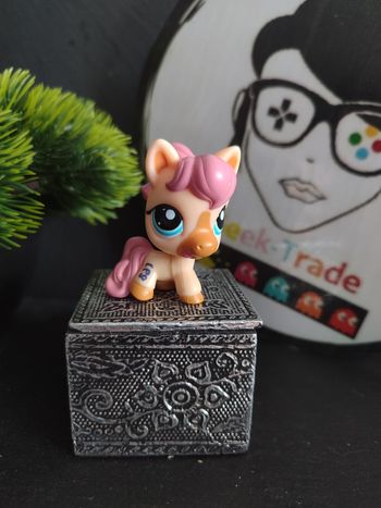 Lps00874 my Littlest Petshop LPS Pet Shop Hasbro horse cheval 1881