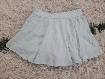 Jupe-short vert d'eau 4 ans